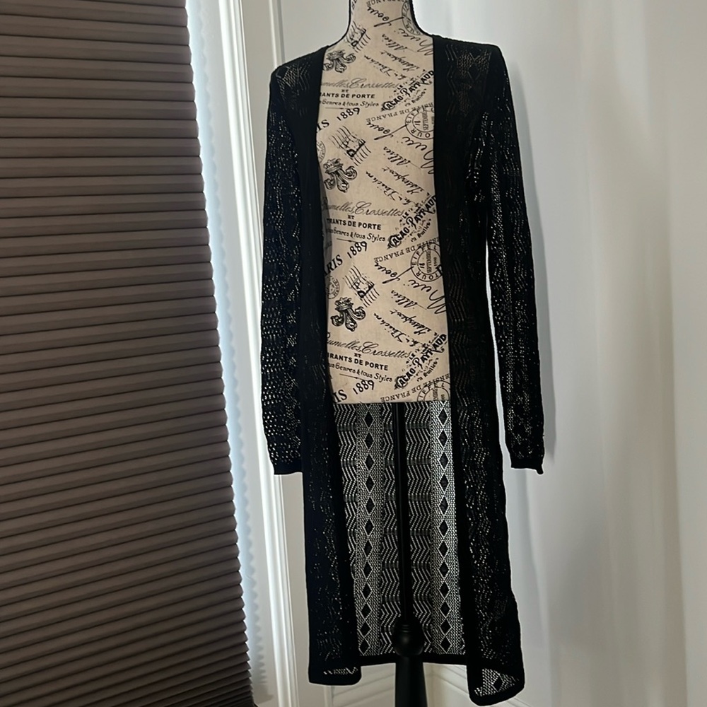 Ladies Warehouse Black Duster